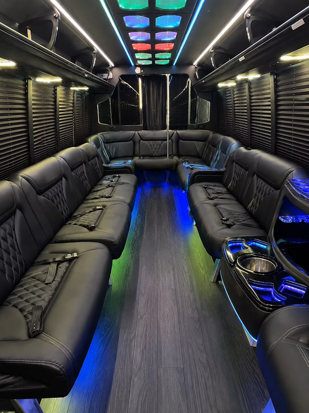 corporate shuttle buses and employee transportation services