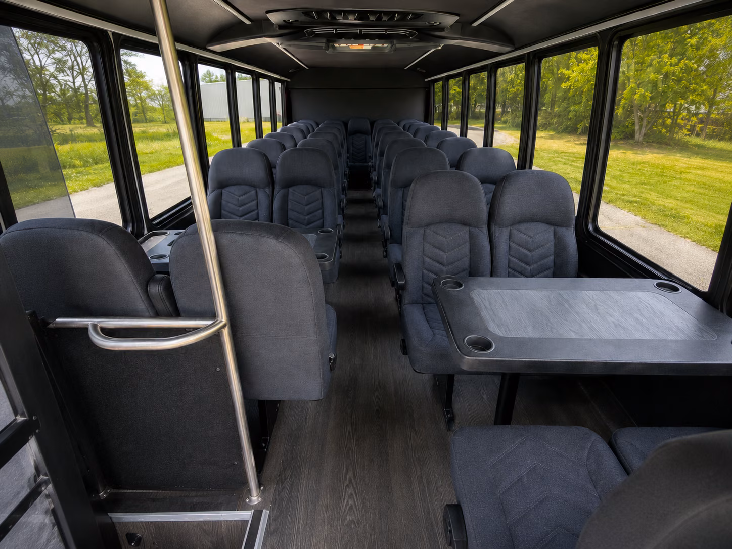 orlando 20 passenger minibus interior