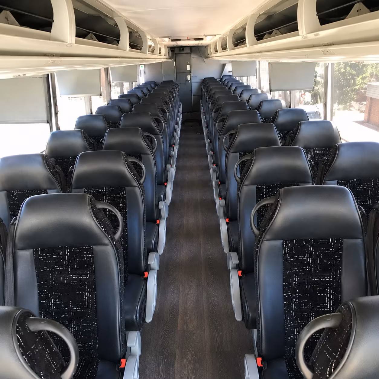 orlando charter bus interior