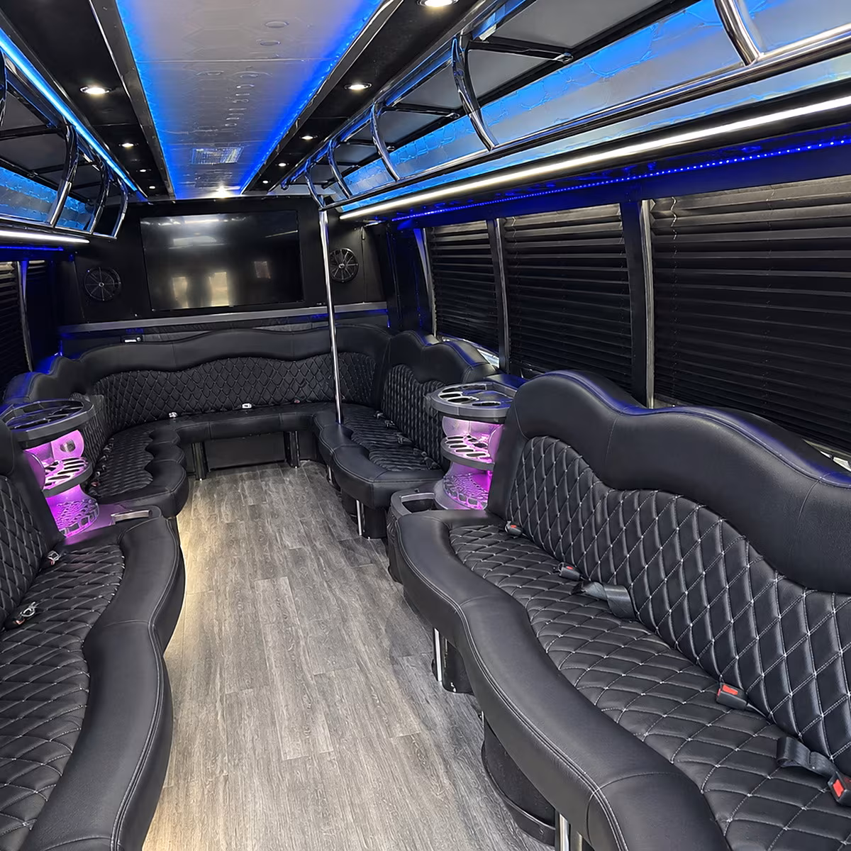 orlando party bus inside