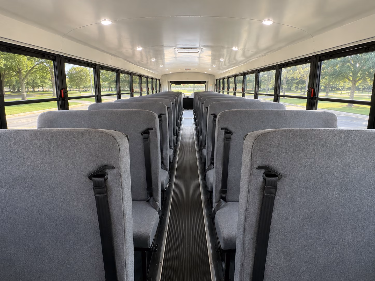 orlando school bus interior