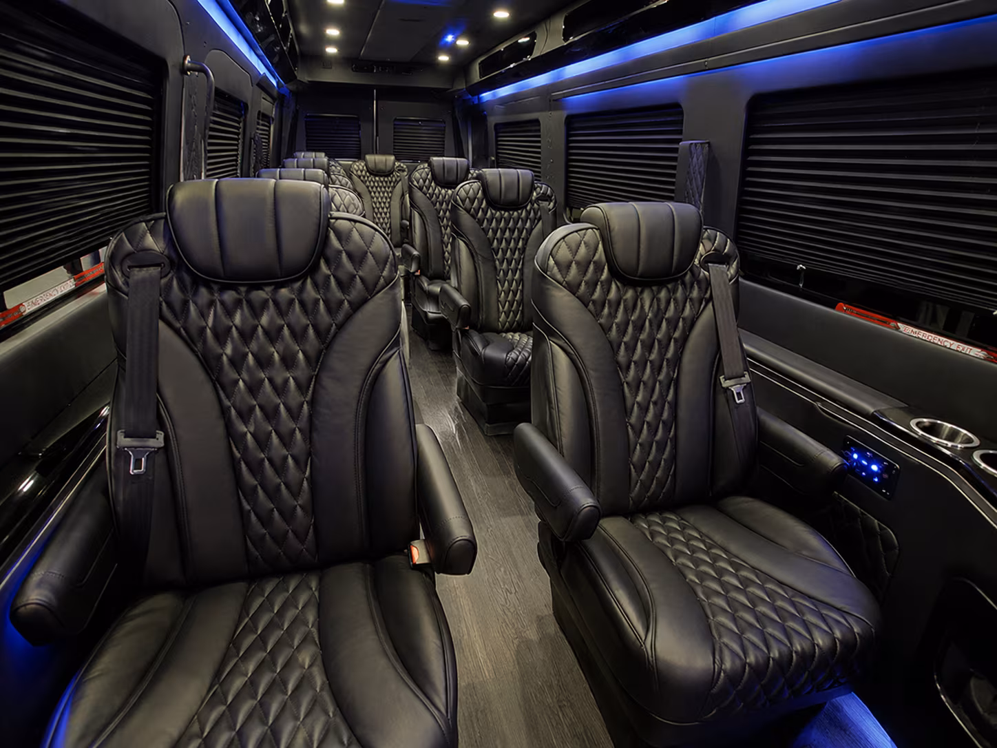 orlando sprinter van with driver inside